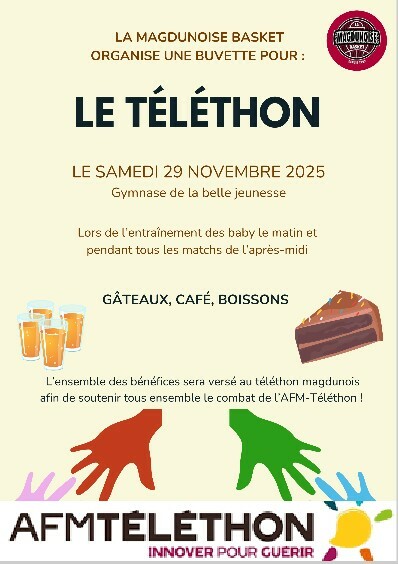 La Mag Basket soutient le Téléthon