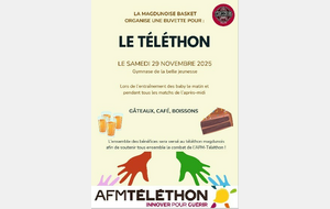 La Mag Basket soutient le Téléthon