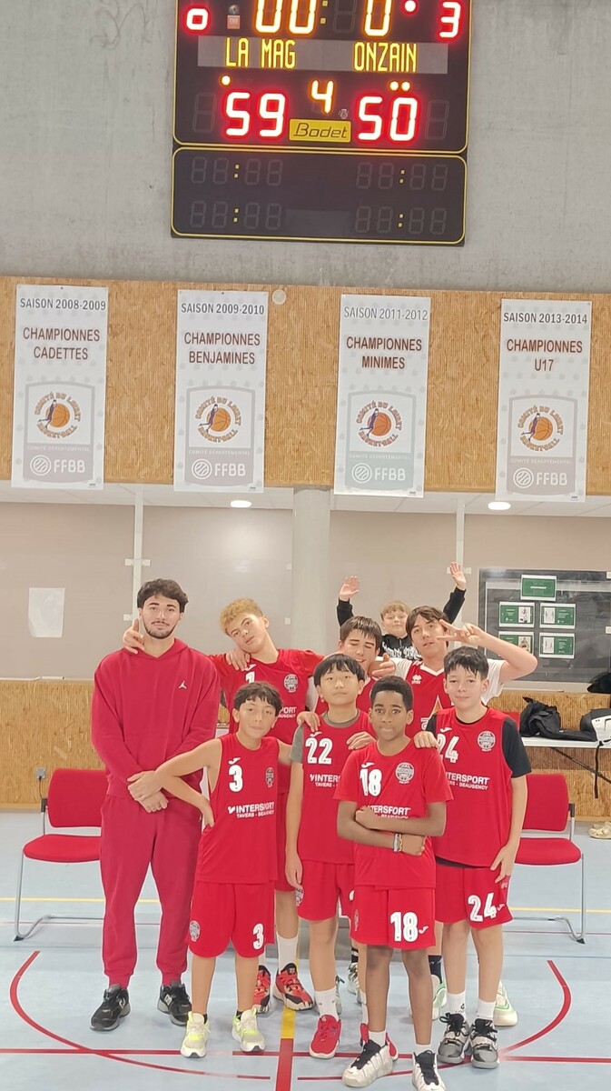 LA MAG U15 M - ASJ ONZAIN BASKET