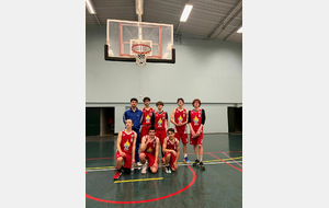 U18 Masculin - match en déplacement contre ST SULPICE BASKET - BCCB - 2 à 19H45 (SALLE MICHEL AUCANTE - SAINT-SULPICE-de-POMMERAy, départ de la Belle Jeunesse à 18H15)