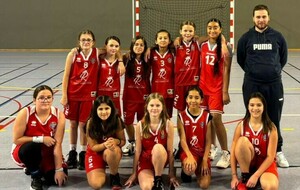 U13 Féminin – match à Meung contre LA MONTJOIE SAINT DENIS EN VAL à 13H45 (rdv au gymnase à 13H00)