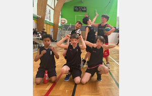 U9 Masculin - match en déplacement contre LA MONTJOIE SAINT DENIS EN VAL - 2 à 13H00 (GYMNASE MUNICIPAL N1 - SAINT-DENIS-EN-VAL, départ de la Belle Jeunesse à 12H00)