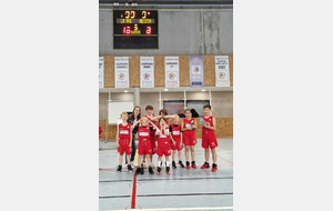 U9 Mixte – match à Meung contre NECOTIN BASKETBALL ASSOCIATION - 1 à 14H00 (rdv au gymnase à 13H15)