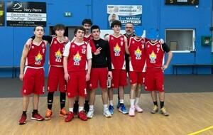 U18 Masculin - match en déplacement contre CHAINGY BASKET - 1 à 16H00 (GYMNASE MUNICIPALE, CHAINGY, départ de la Belle Jeunesse à 15H15)