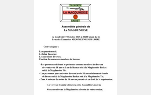La Magdunoise - Assemblée Générale 2025