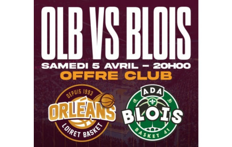 Sortie club - match OLB / ADA Blois - samedi 5 avril 2025